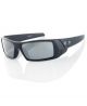 Oakley 0OO9014 12-856 61 MATTE BLACK BLACK IRIDIUM POLARIZED Injected Man size 61 sunglasses