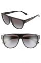 Michael Kors 0MK2111 30058G 57 BLACK DARK GREY GRADIENT Acetate Woman size 57 sunglasses